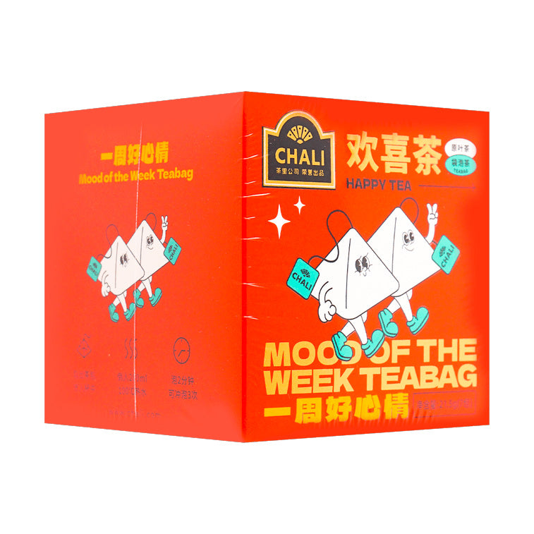 CHALI Happy Tea – Flavored Herbal & Fruit Tea Assortment