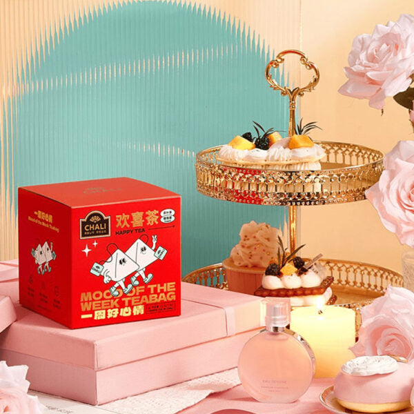 CHALI Happy Tea – Flavored Herbal & Fruit Tea Assortment